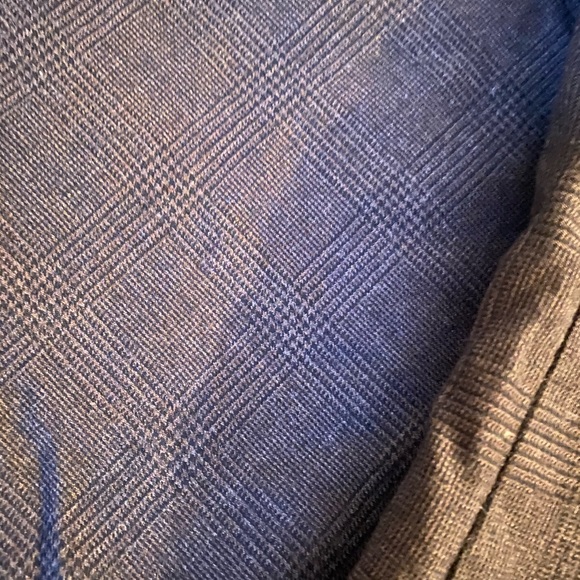 Glen plaid boot cut style dress pant - Picture 2 of 2